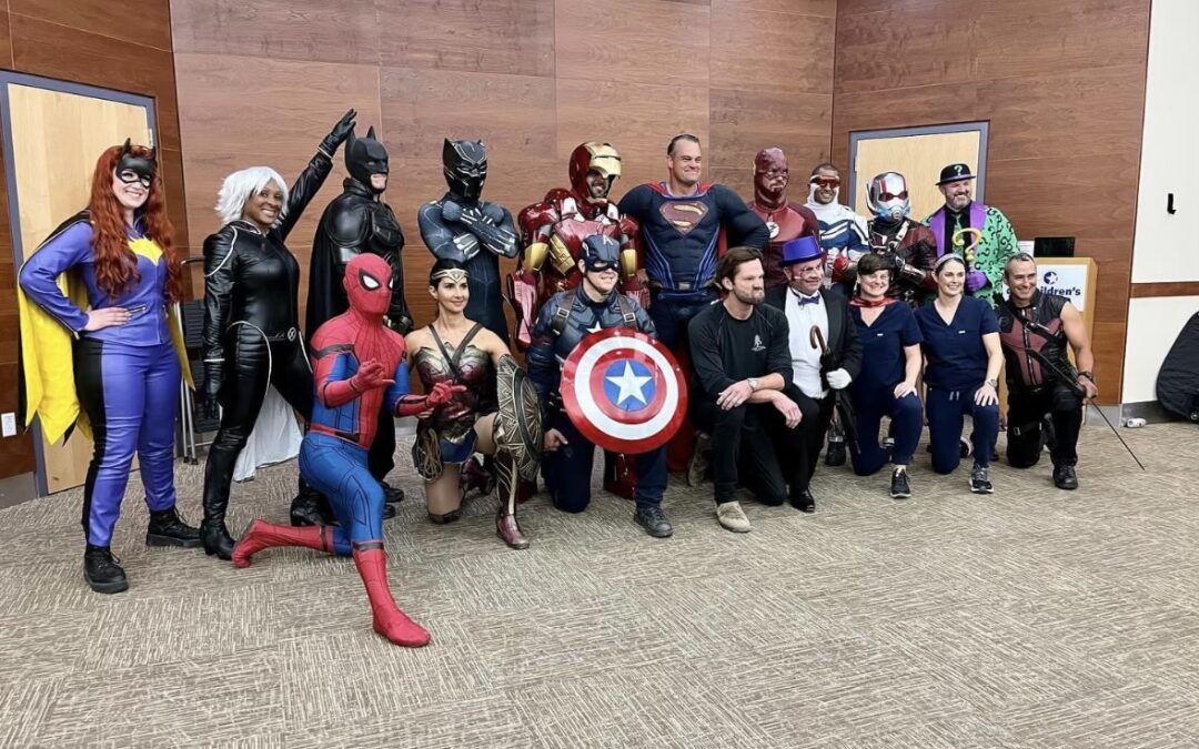 Superhero Day at Dell Children’s